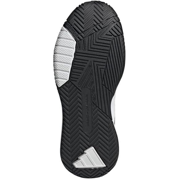 NWT adidas Men’s Own The Game 3.0 Basketball Shoes White/Black Size 8 main image 4